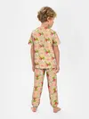 Детская пижама с брюками / Яблоки паттерн
