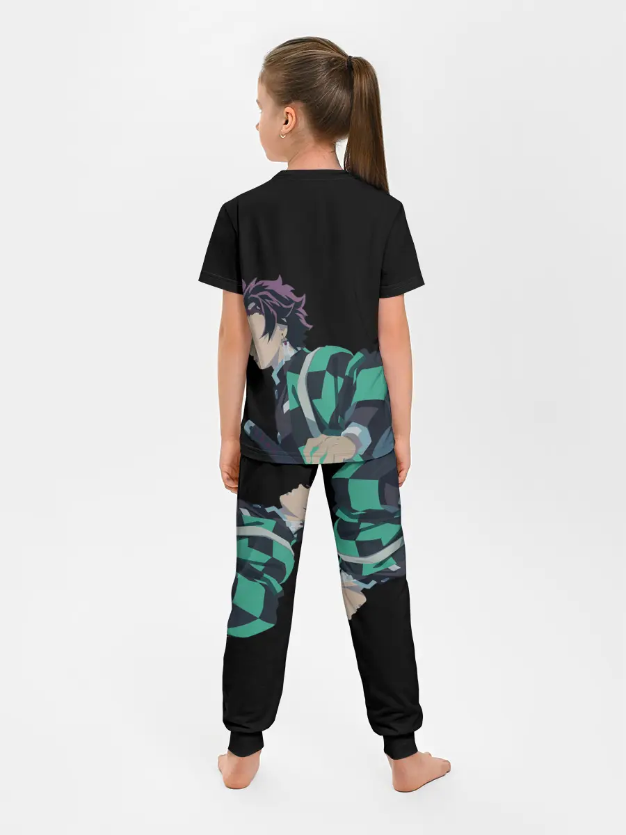 Детская пижама с брюками / Tanjirou Kamado