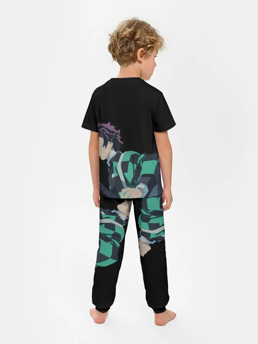 Детская пижама с брюками / Tanjirou Kamado