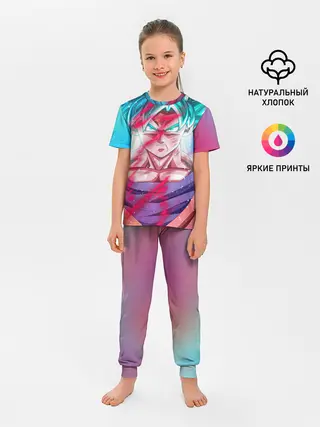 Детская пижама с брюками / Гоку