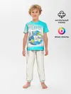 Детская пижама с брюками / Путешествуй!