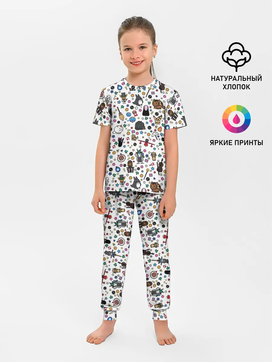 Детская пижама с брюками / Anime Characters
