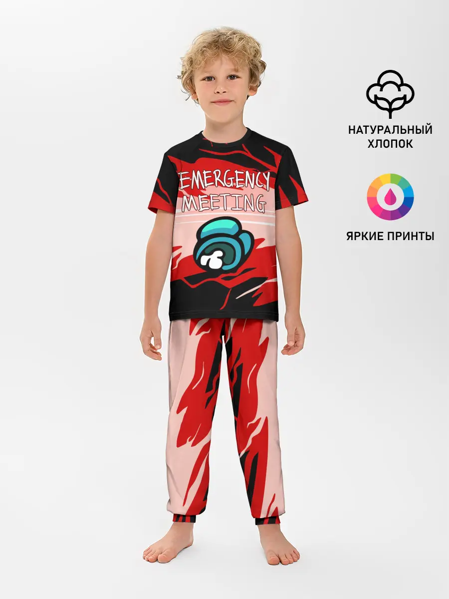 Детская пижама с брюками / AMONG US