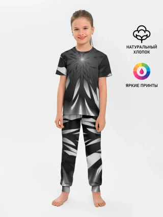 Детская пижама с брюками / Абстракция 353-3