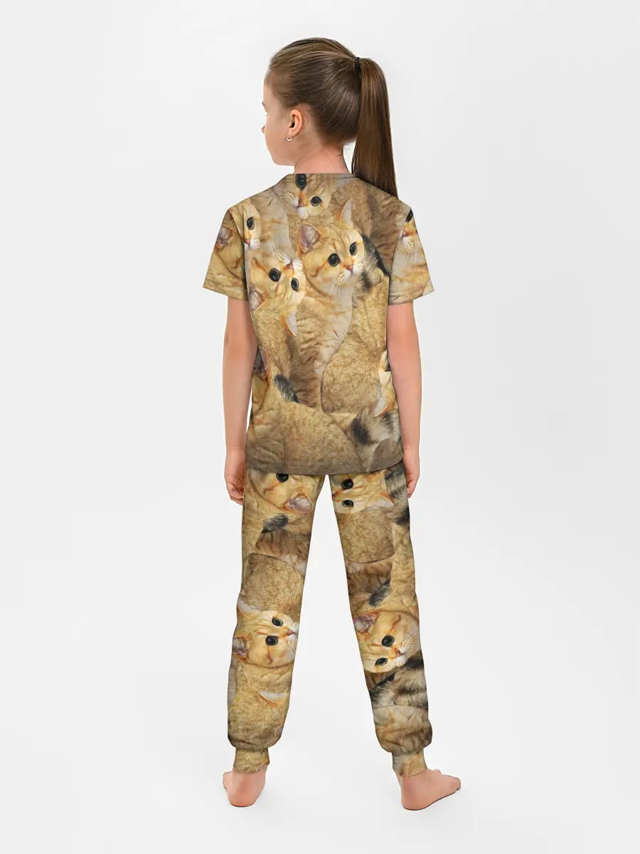 Детская пижама с брюками / КОТЯТУШКИ