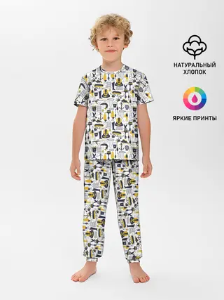 Детская пижама с брюками / Мечта рыболова