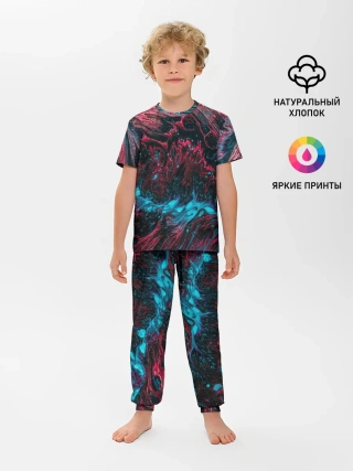 Детская пижама с брюками / Смешение