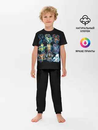 Детская пижама с брюками / Как приручить дракона