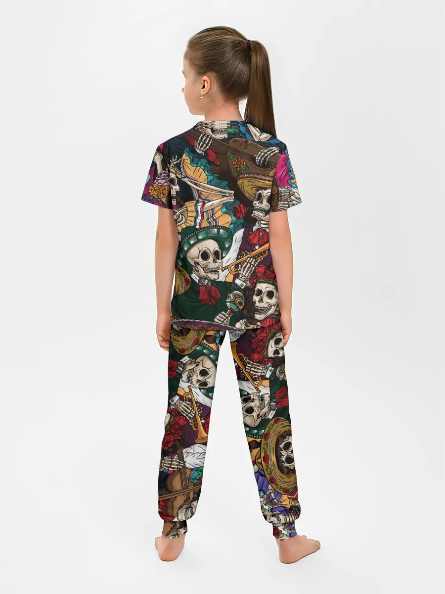 Детская пижама с брюками / Мексиканская Вечеринка