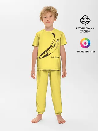 Детская пижама с брюками / Энди Уорхол - Банан