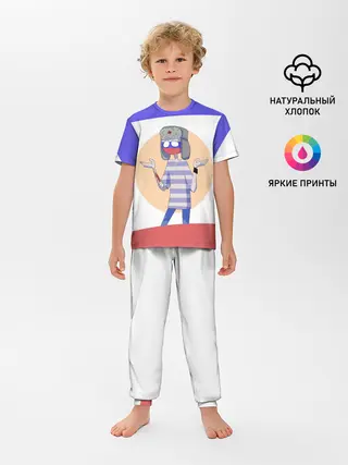Детская пижама с брюками / CountryHumans - Россия