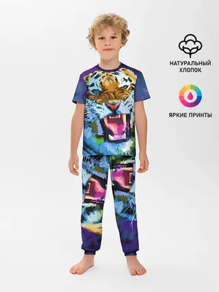 Детская пижама с брюками / Рычащий Шархан