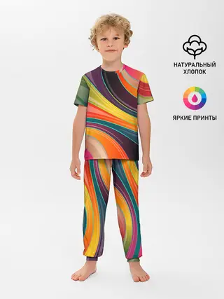 Детская пижама с брюками / Палитра