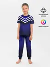 Детская пижама с брюками / Sport blue style