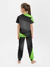 Детская пижама с брюками / Green / Black