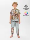 Детская пижама с брюками / Тигр в облаках