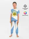 Детская пижама с брюками / Сборная Аргентины + спина