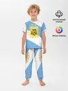 Детская пижама с брюками / Сборная Аргентины + спина