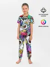 Детская пижама с брюками / Граффити