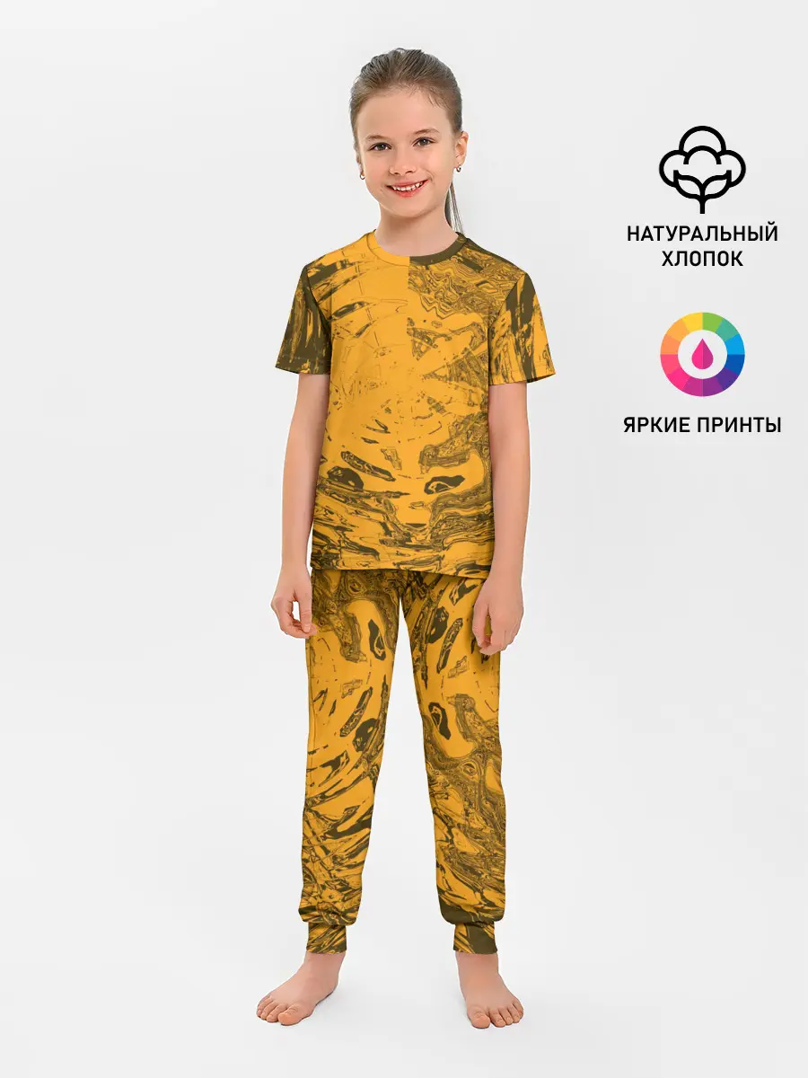 Детская пижама с брюками / Сплющенная сфера