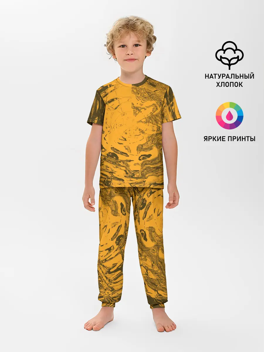 Детская пижама с брюками / Сплющенная сфера