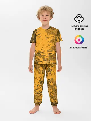 Детская пижама с брюками / Сплющенная сфера