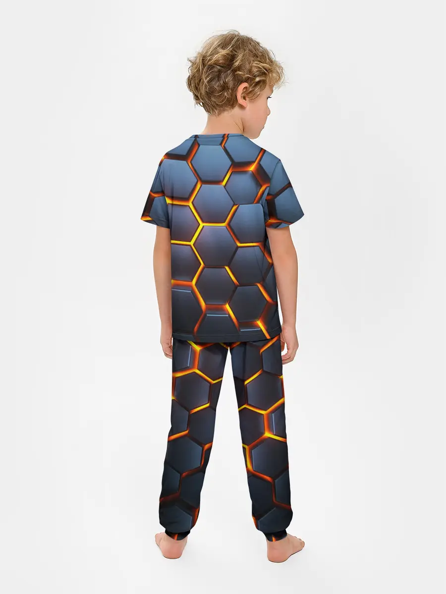 Детская пижама с брюками / 3D БРОНЬ