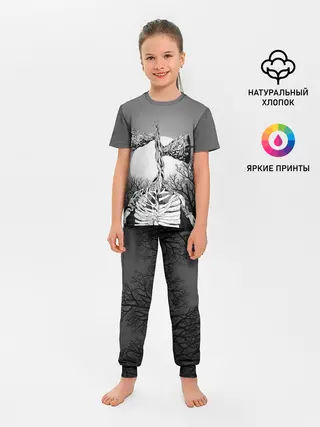 Детская пижама с брюками / СИРЕНОГОЛОВЫЙ