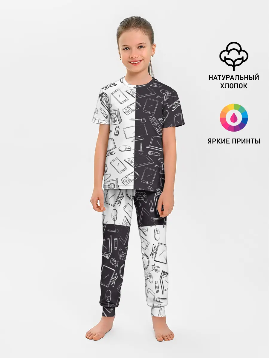 Детская пижама с брюками / Гаджеты