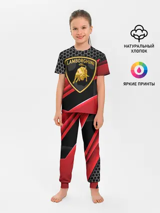 Детская пижама с брюками / Lamborghini
