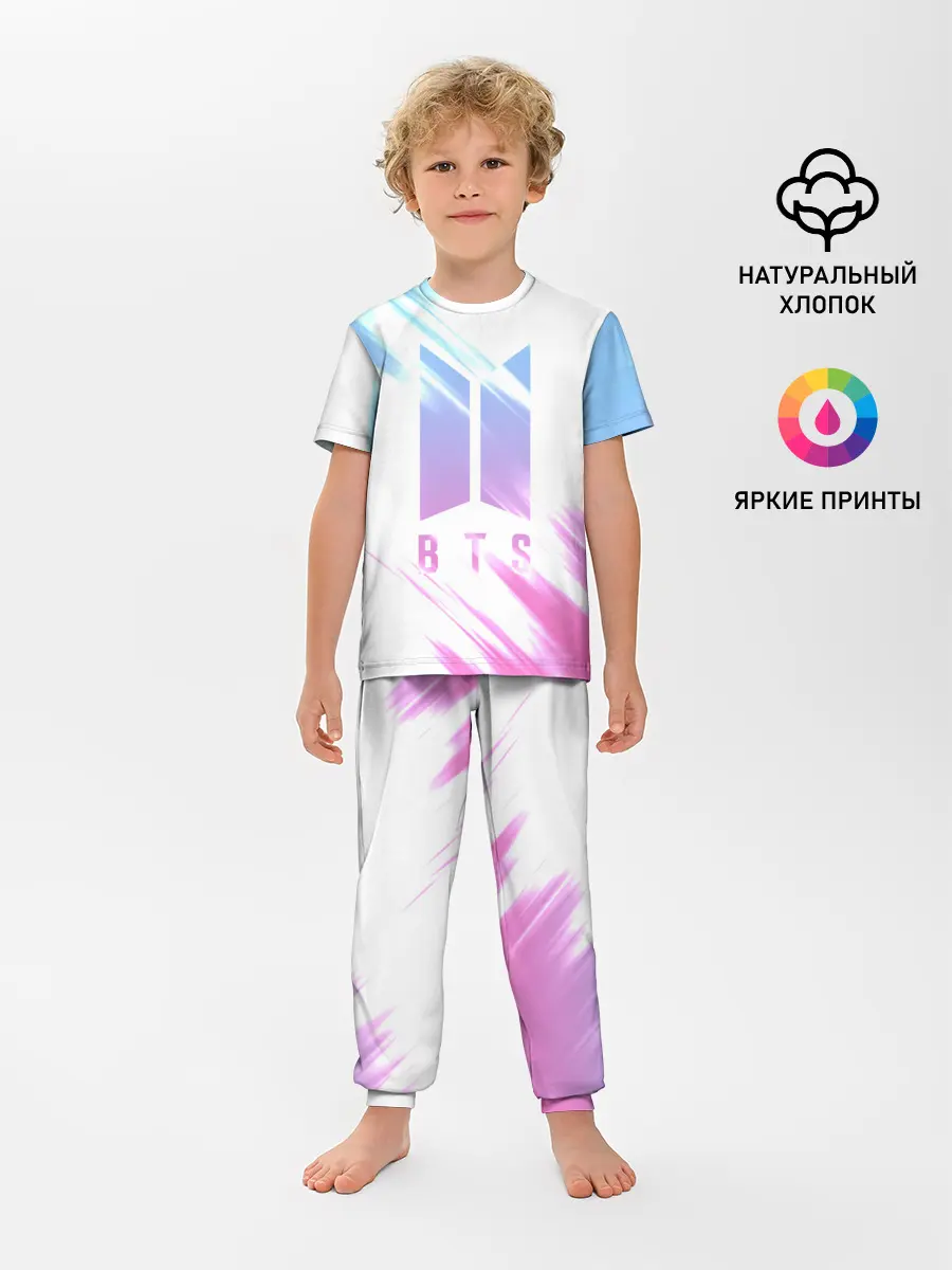 Детская пижама с брюками / BTS | БТС