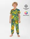 Детская пижама с брюками / Хохлома