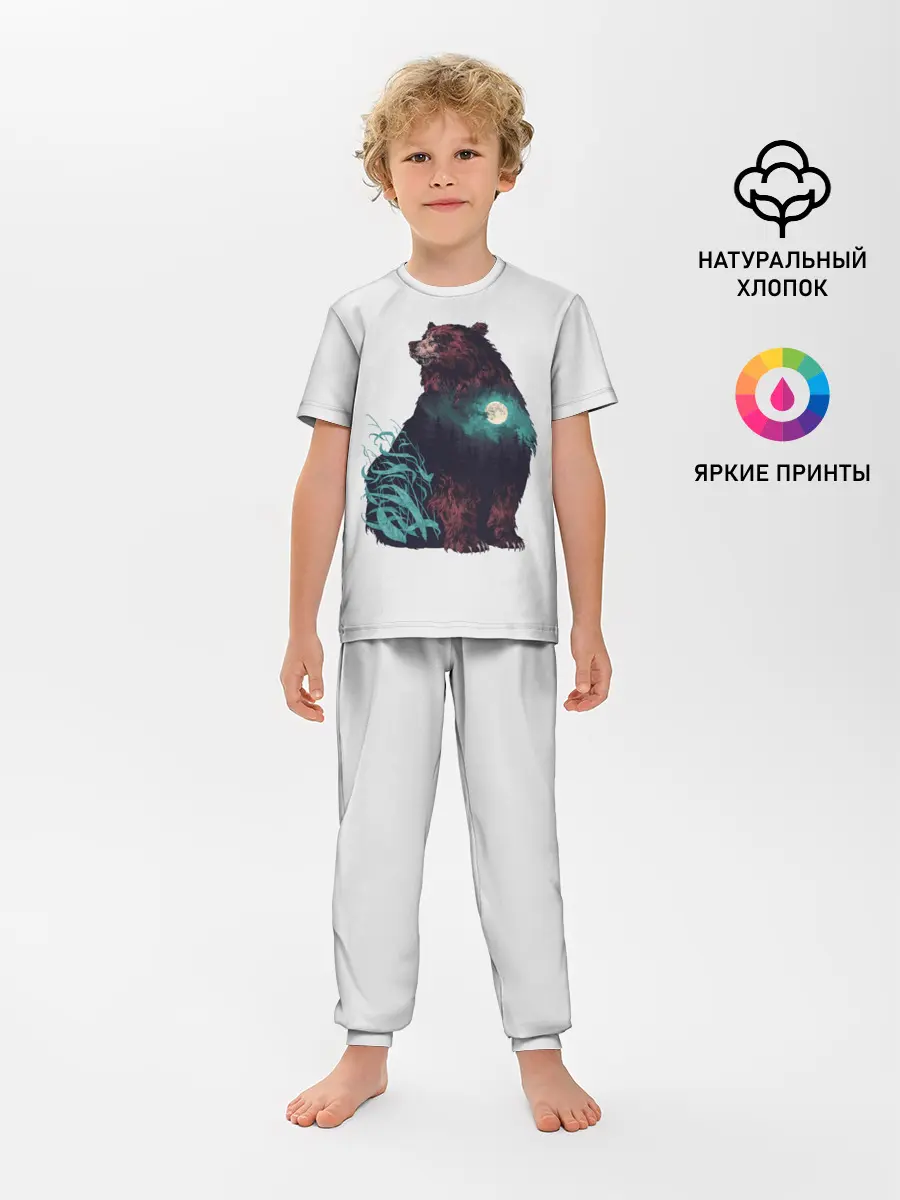 Детская пижама с брюками / Дух природы