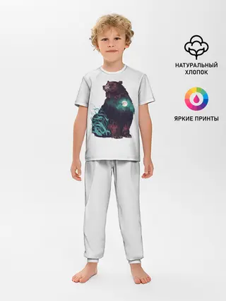 Детская пижама с брюками / Дух природы
