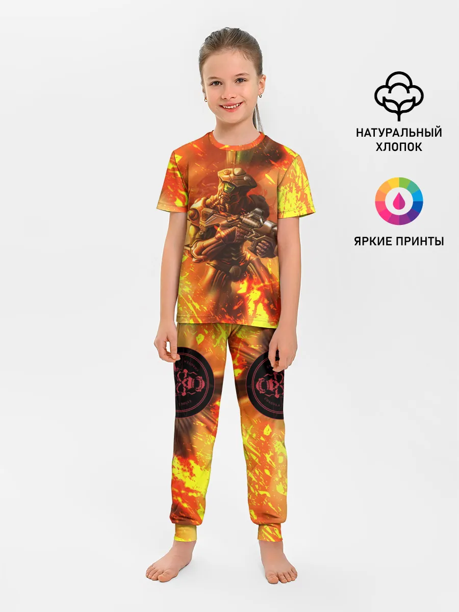 Детская пижама с брюками / Doom ART