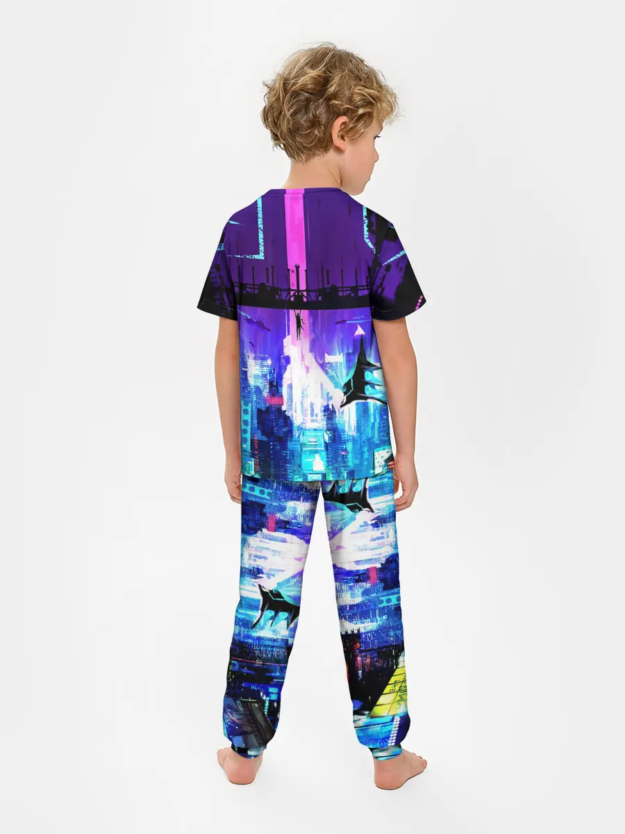 Детская пижама с брюками / CYBERPUNK