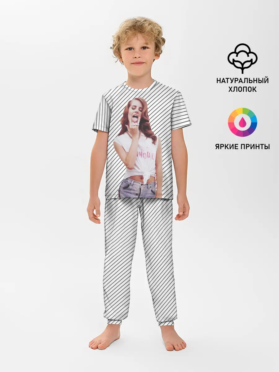 Детская пижама с брюками / Дерзкая Лана