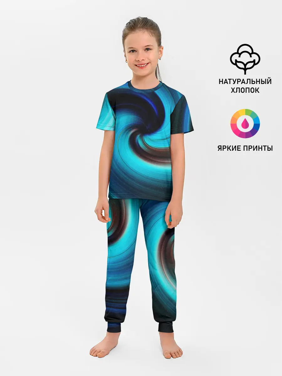 Детская пижама с брюками / BLUE HOLE | SPACE