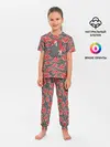 Детская пижама с брюками / Кот-оборотень