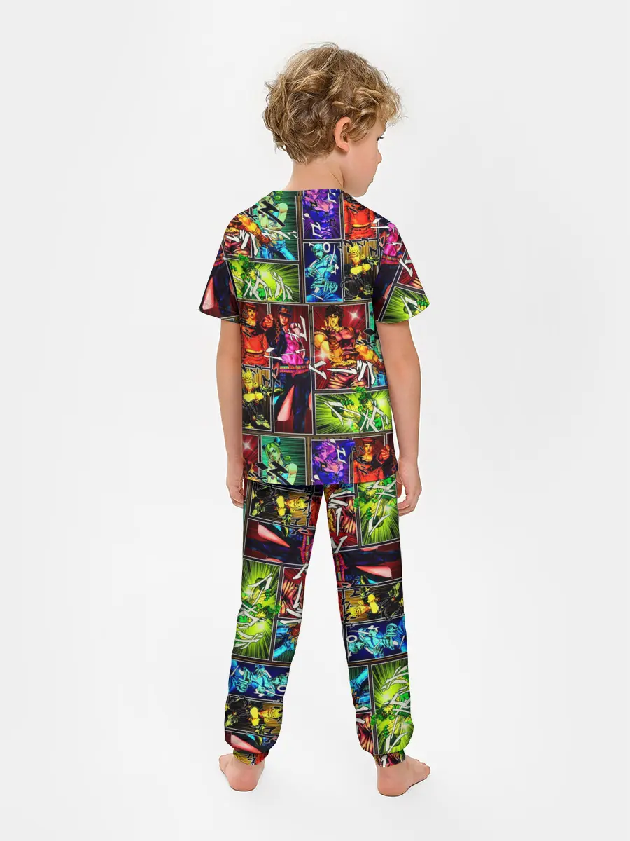 Детская пижама с брюками / Джоджо комикс