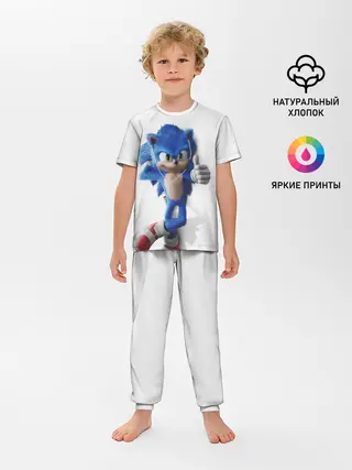 Детская пижама с брюками / SONIC
