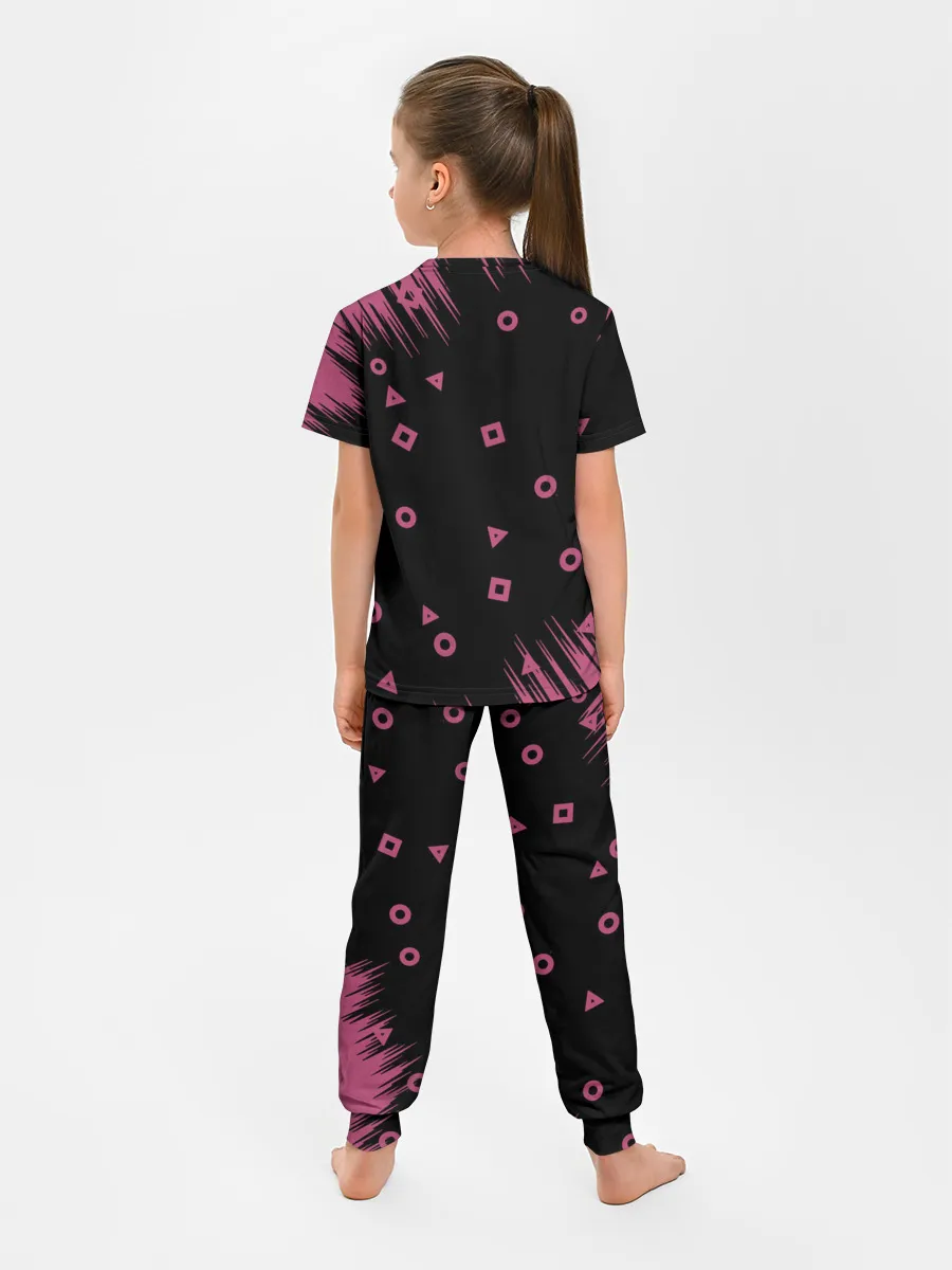 Детская пижама с брюками / Игра в кальмара | КАЛЬМАР,