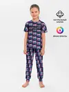 Детская пижама с брюками / Cat Space