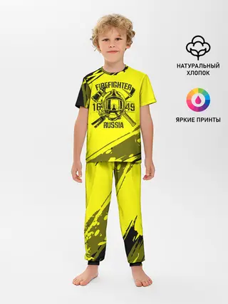 Детская пижама с брюками / FIREFIGHTER 1649 RUSSIA
