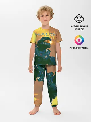 Детская пижама с брюками / Мастер Чиф | Halo