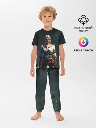 Детская пижама с брюками / THE WITCHER CIRI