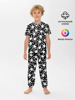 Детская пижама с брюками / ЪУЪ СЪУКА ГЛИТЧ