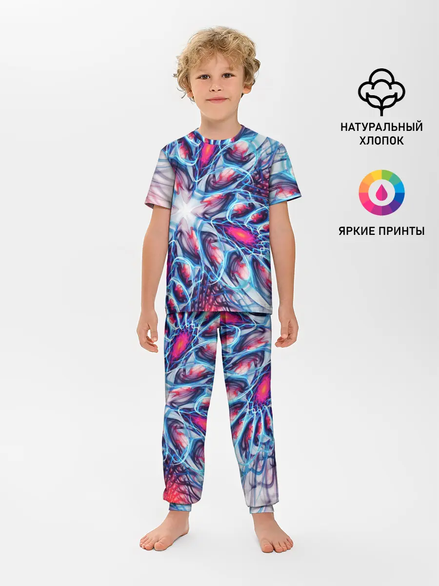 Детская пижама с брюками / ABSTRACTION ILLUSION