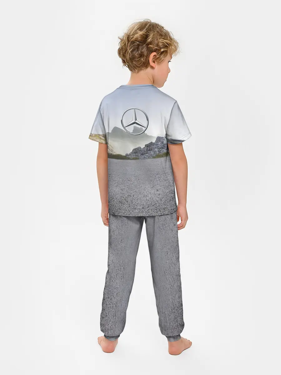 Детская пижама с брюками / Mercedes V8 Biturbo