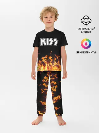 Детская пижама с брюками / Kiss
